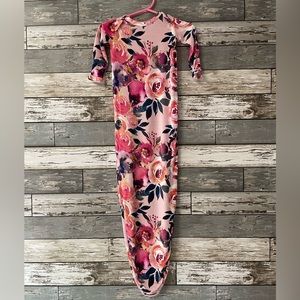 Posh Peanut Dusk Rose Knotted Gown
